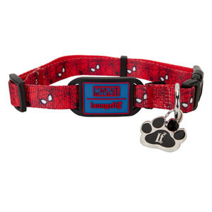 Loungefly Spider Man Collar Size  Medium  (13-20" neck) NWT